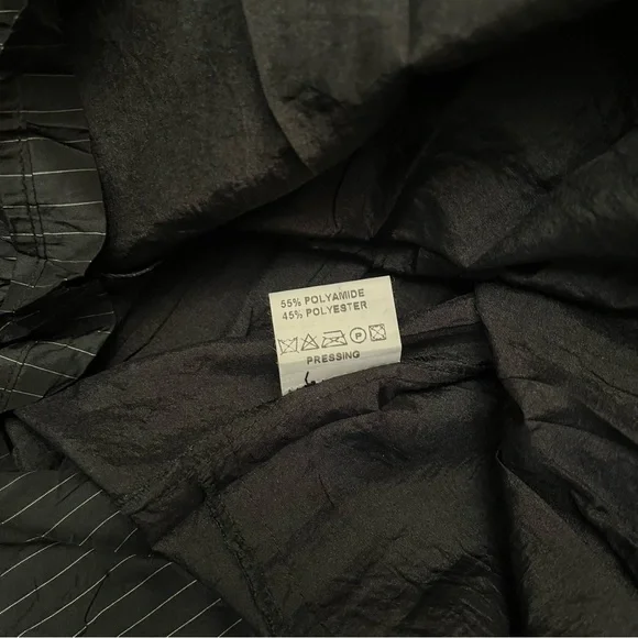 Deca De Vous a Nous Black Sleeveless Long Dress Couture France Size T2 = 8 - Picture 14 of 16